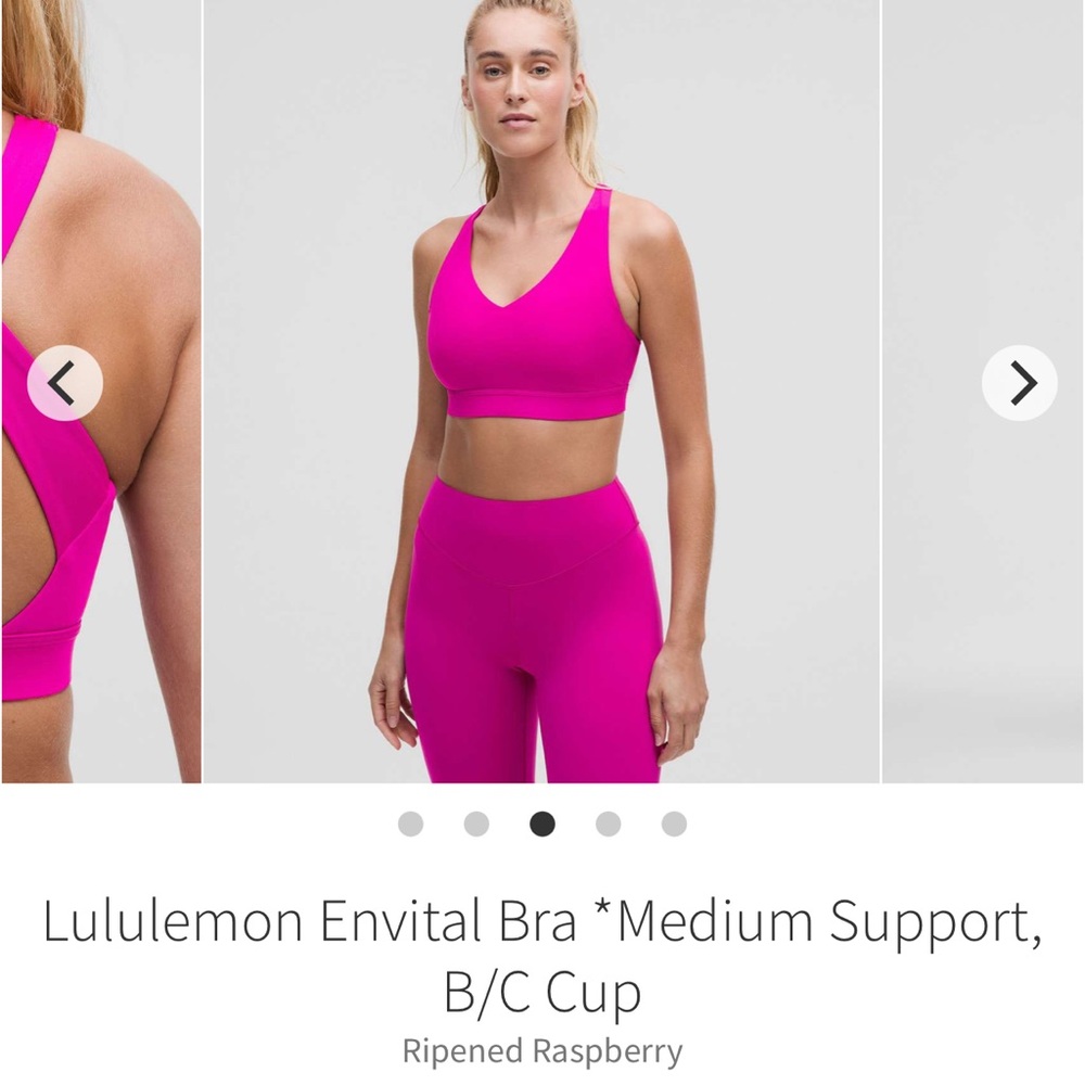 NWT Lululemon Envital Sports Bra